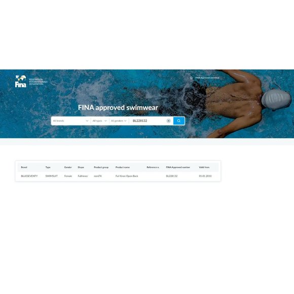 BlueSeventy Nero TX Knee Skin Racing Swimsuit size W24 - Picture 7 of 7